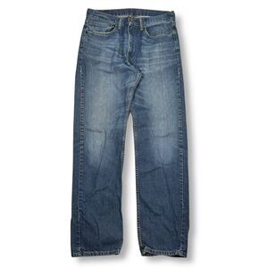 Levi's 505 Straight Leg Denim Jeans Medium Wash Mens 34x34‎